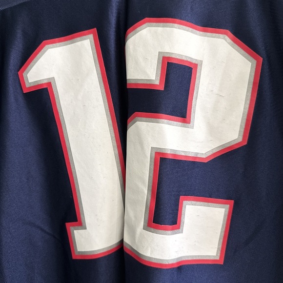 Tom Brady NFL Players Inc jersey Mens Large Rare classic Patriots BRADY jersey - Picture 2 of 9